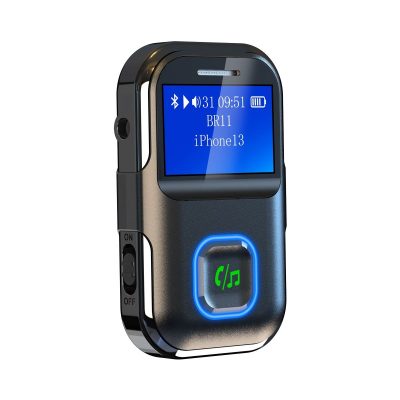 USB AUX Bluetooth Аудио адаптер Xmart BR11, Вградена батерия, Микрофон за Handsfree разговори Auto Pal USB AUX Bluetooth Аудио адаптер Xmart BR11, Вградена батерия, Микрофон за Handsfree разговори Auto Pal