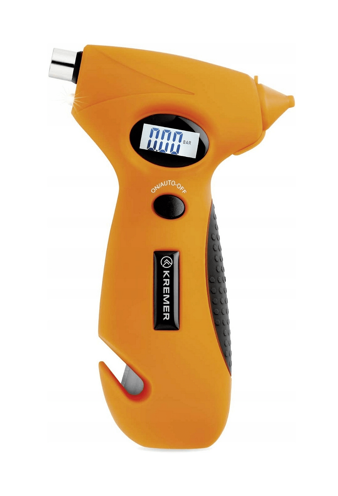 Автоаксесоари Дигитален манометър за гуми 5 в 1 LED фенерче KREMER – удобен и практичен инструмент за проверка на налягането на гумите Auto Pal Автоаксесоари Дигитален манометър за гуми 5 в 1 LED фенерче KREMER – удобен и практичен инструмент за проверка на налягането на гумите Auto Pal