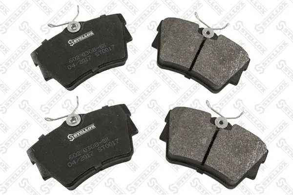 Накладки Дискови задни спирачни накладки за NISSAN, RENAULT, OPEL STELLOX 602 030B-SX Auto Pal Накладки Дискови задни спирачни накладки за NISSAN, RENAULT, OPEL STELLOX 602 030B-SX Auto Pal