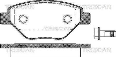 Накладки Комплект спирачни накладки за RENAULT TRISCAN 8110 25019 Auto Pal Накладки Комплект спирачни накладки за RENAULT TRISCAN 8110 25019 Auto Pal